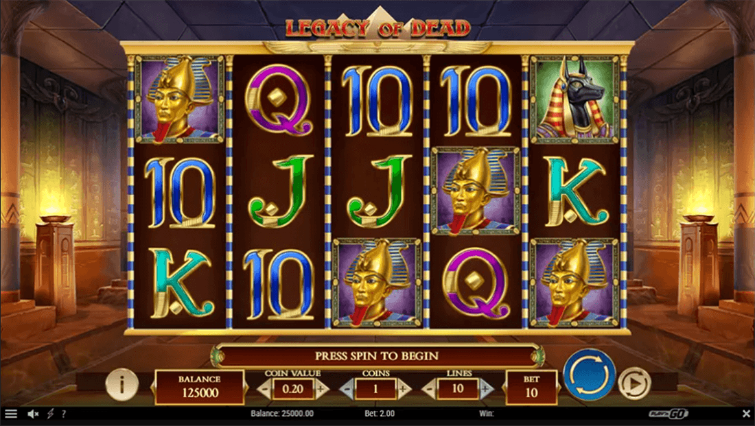 slot Legacy of Dead